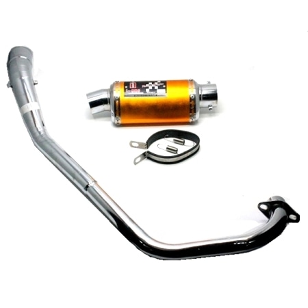 KNALPOT I-ONE TRIOVAL GOLD-CROM SATRIA FU
